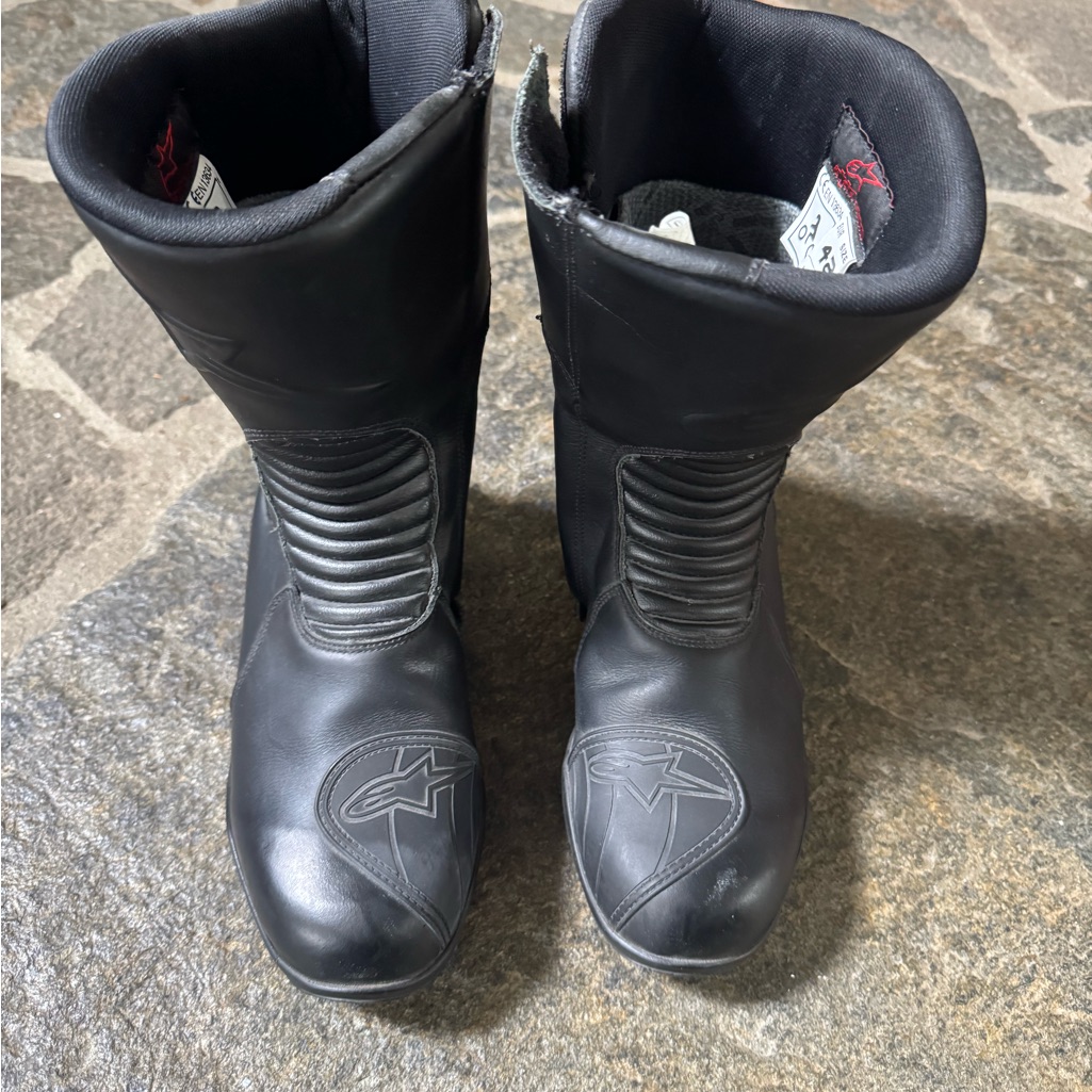 Alpinestars Black Riding Boots